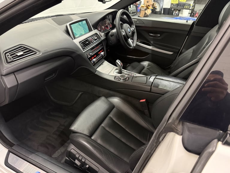 2015 15 BMW 640D M SPORT GRAN COUPE AUTOMATIC 3.0 DIESEL 313BHP WHITE 
