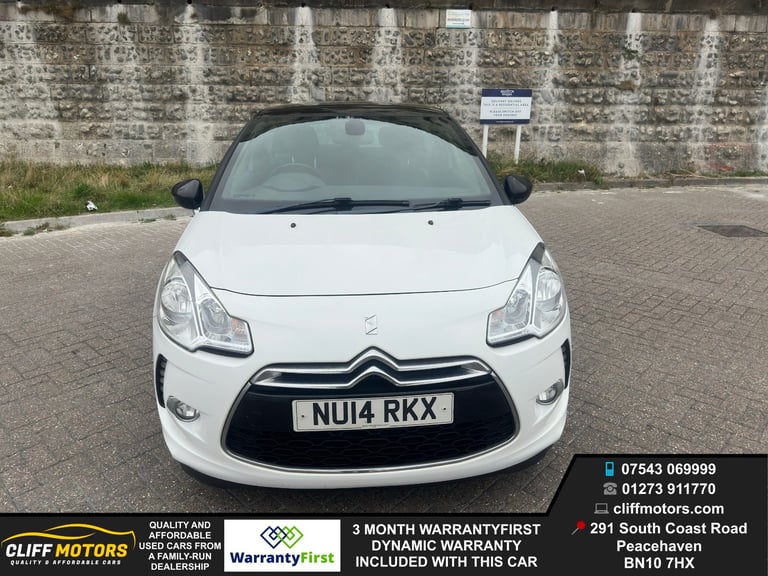 2014 Citroen DS3 DStyle+ - Long MOT - Low Mileage - ULEZ Compliant - 3 Month Warranty