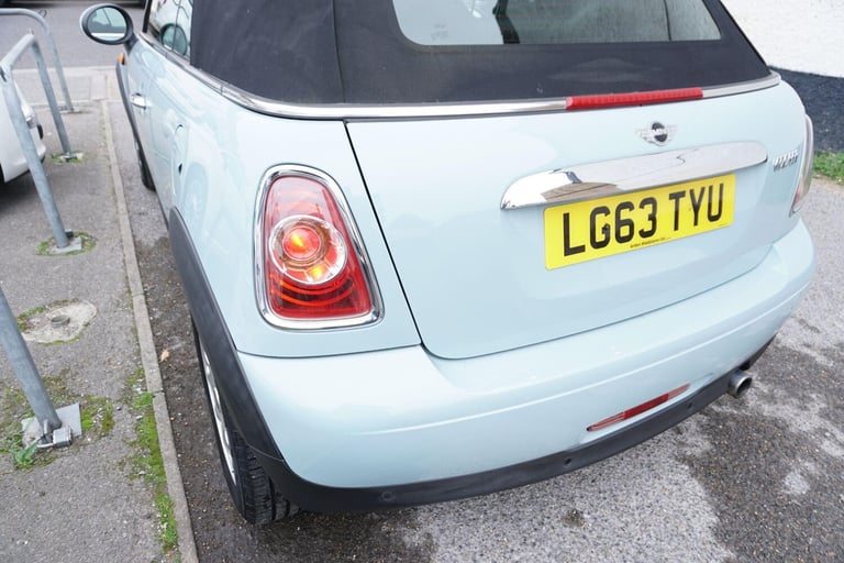 2013 MINI Convertible 1.6 Cooper 2dr CONVERTIBLE PETROL Manual