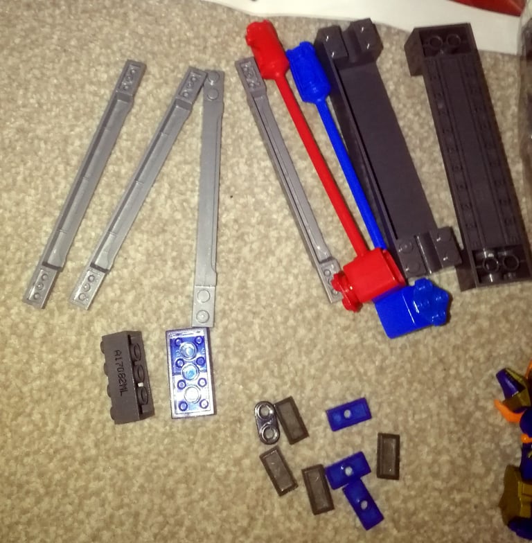 Mega Bloks Power Rangers Super Samurai 5824 Claw Battlezord v Mooger Complete