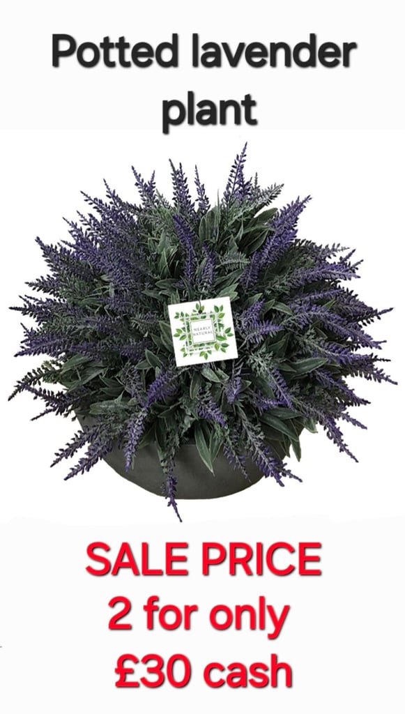 4ft tall artificial blossom trees