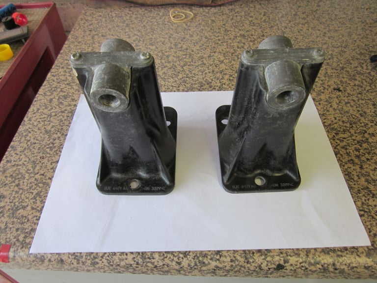 For Sale Jaguar XK8 Front bumper mounting brackets.