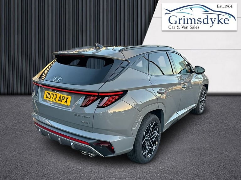 2022 Hyundai TUCSON 1.6 h T-GDi N Line S SUV 5dr Petrol Hybrid Auto Euro 6 (s/s) (230 ps) ESTATE ...