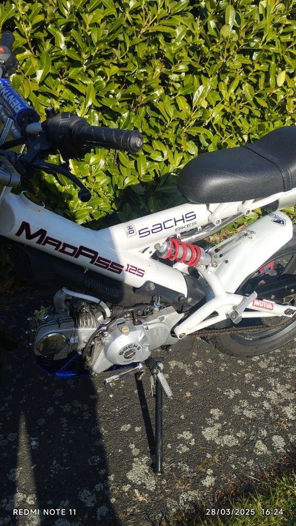 Sachs Madass 125 motorcycle 