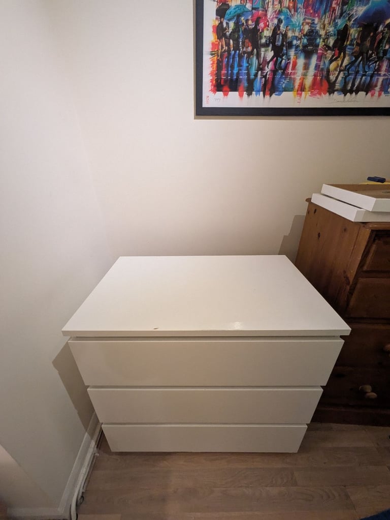 image for White Ikea Dresser/Drawer