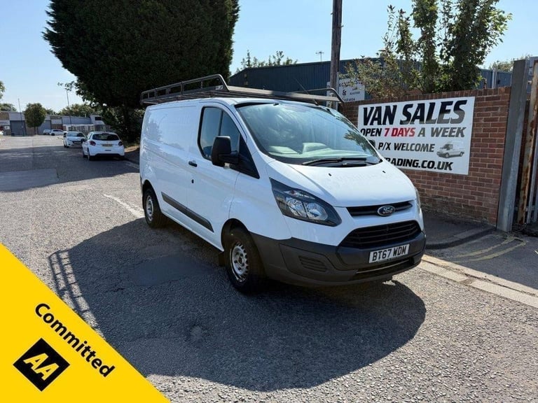2018 67 FORD TRANSIT CUSTOM 2.0 TDCI 290 PANEL VAN 5DR DIESEL MANUAL L1 H1 (157