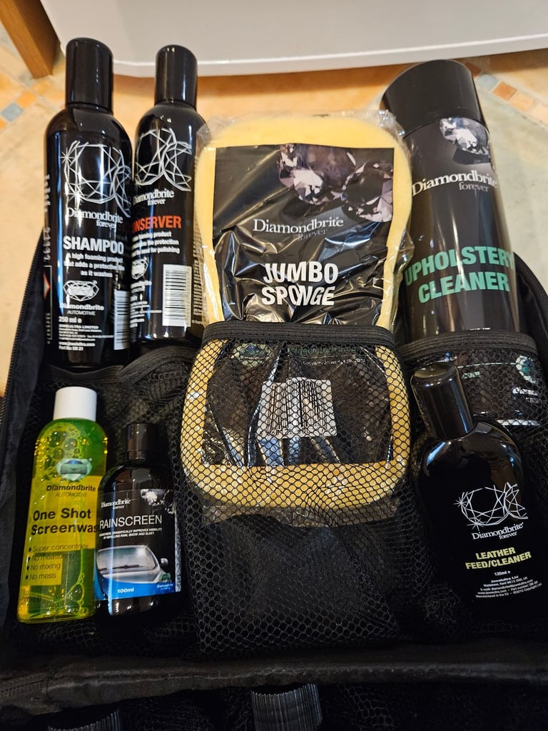 Car cleaning kit, brand new
