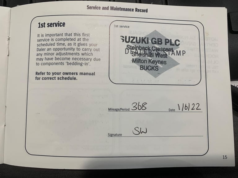 Suzuki DL 1050 V-STROM - 3652 miles - 2 YEAR WARRANTY