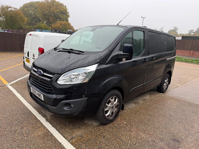 Ford Transit Custom 310 2.2 TDCi Limited 2015 Black High Spec Van 137k 150bhp 