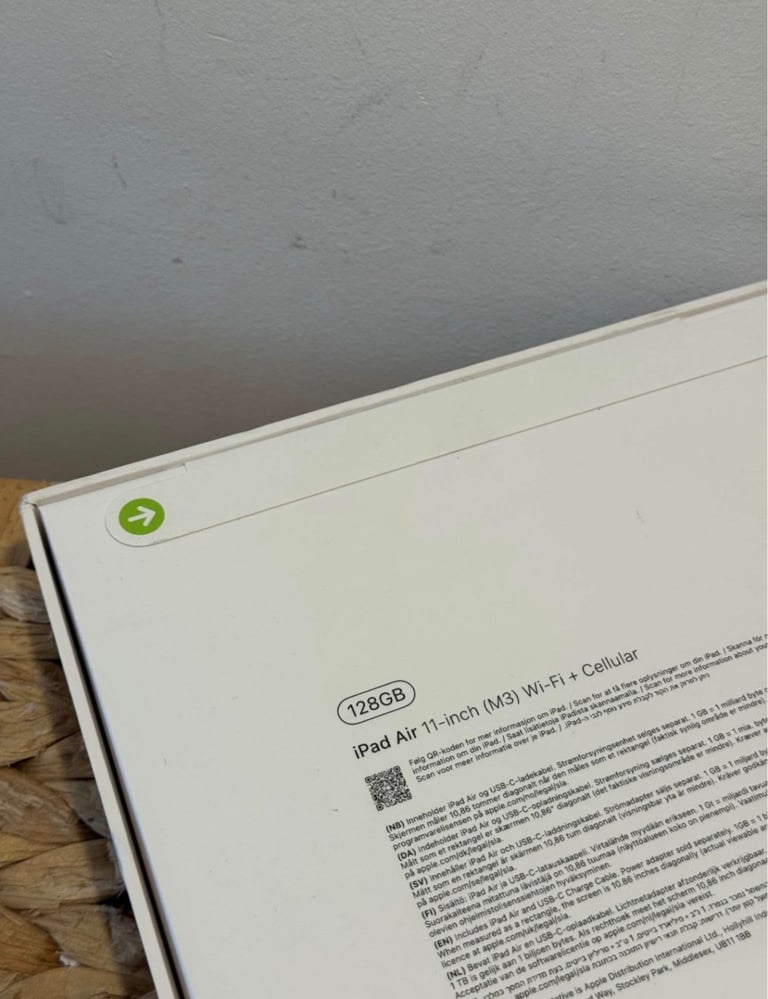 Apple iPad Air M3 11 inch 128GB wifi + cellular 