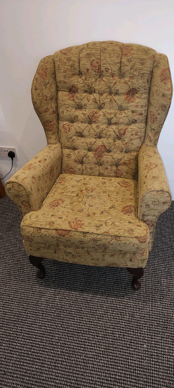High back armchair for Sale in Wales | Sofas, Couches & Armchairs | Gumtree