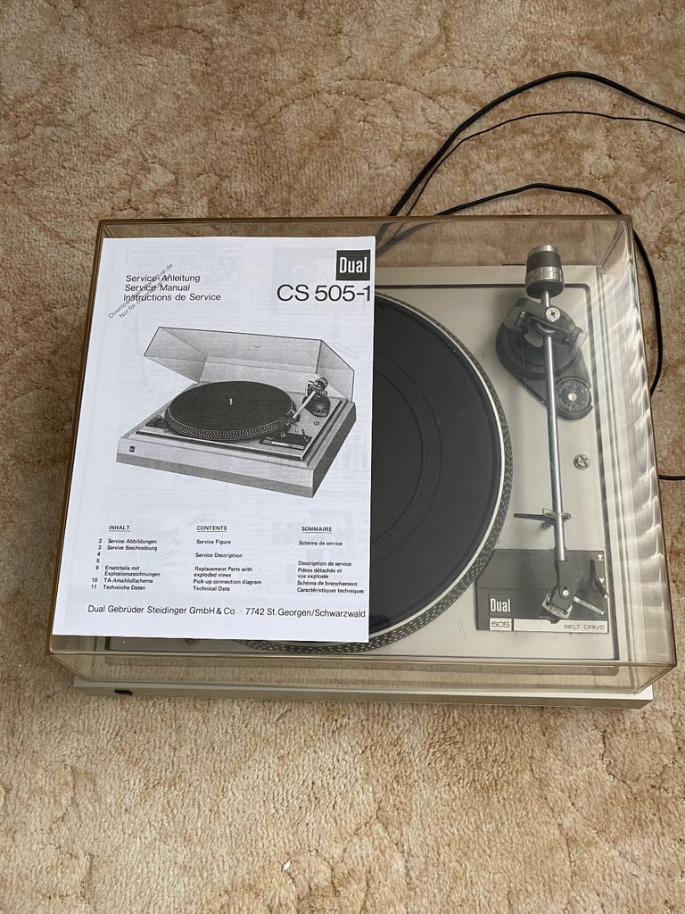 image for Dual 505-1 record deck