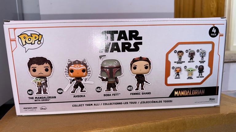 Star wars Funko pop 4 pack + 2 bundle