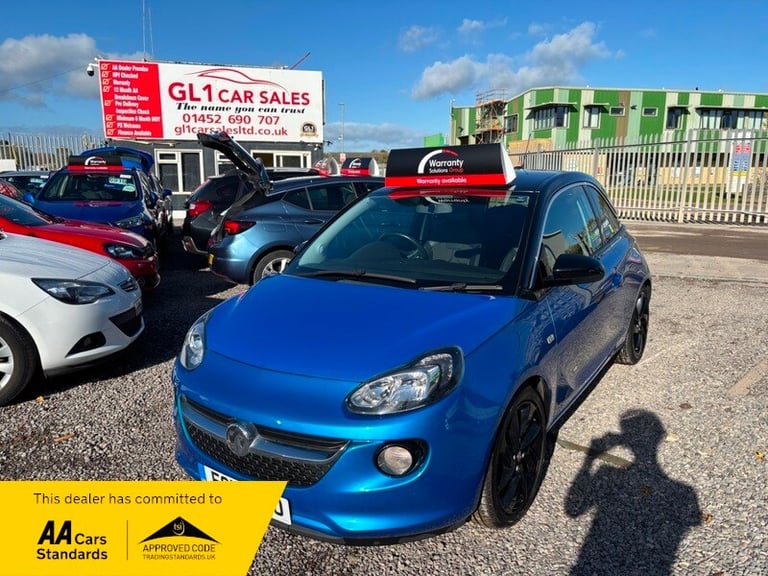 Vauxhall ADAM SLAM + 2 KEYS + BLUETOOTH + NEW 12M MOT + LOW INSURANCE + 3M WARRA