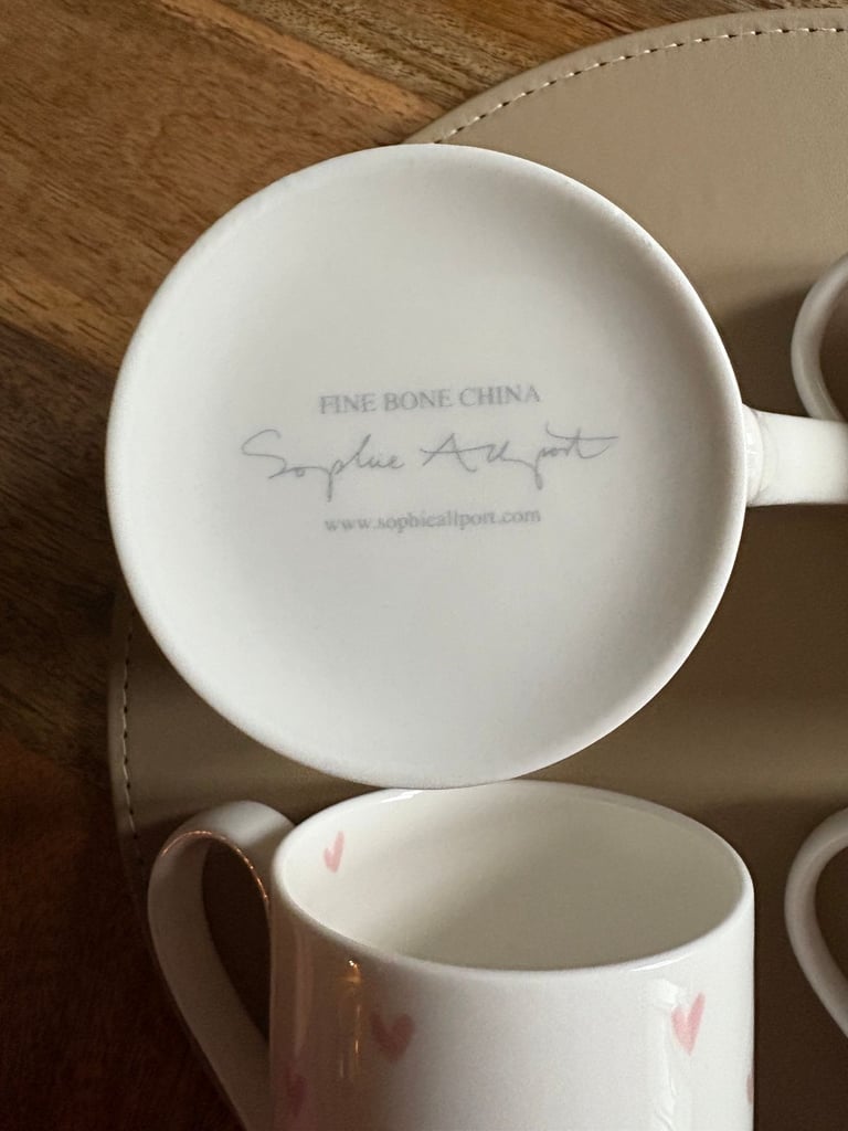Sophie Allport Mugs x 4
