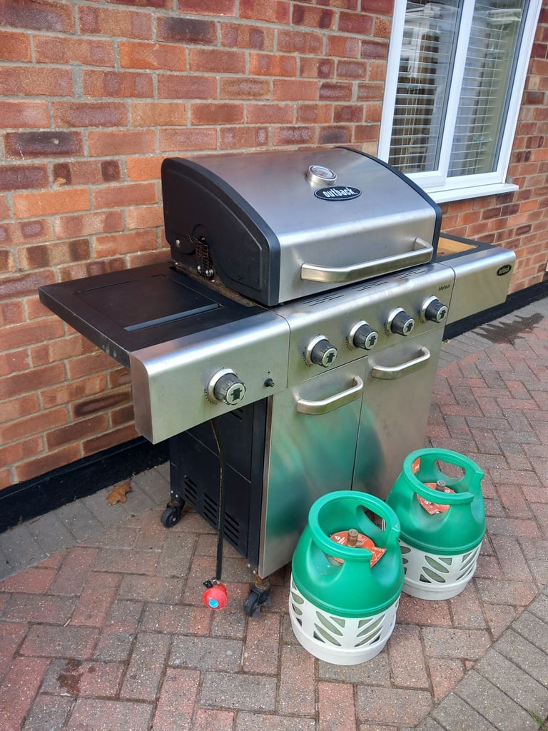 image for OUTBACK METOER BBQ + 2 X 5KG BOTTLES 