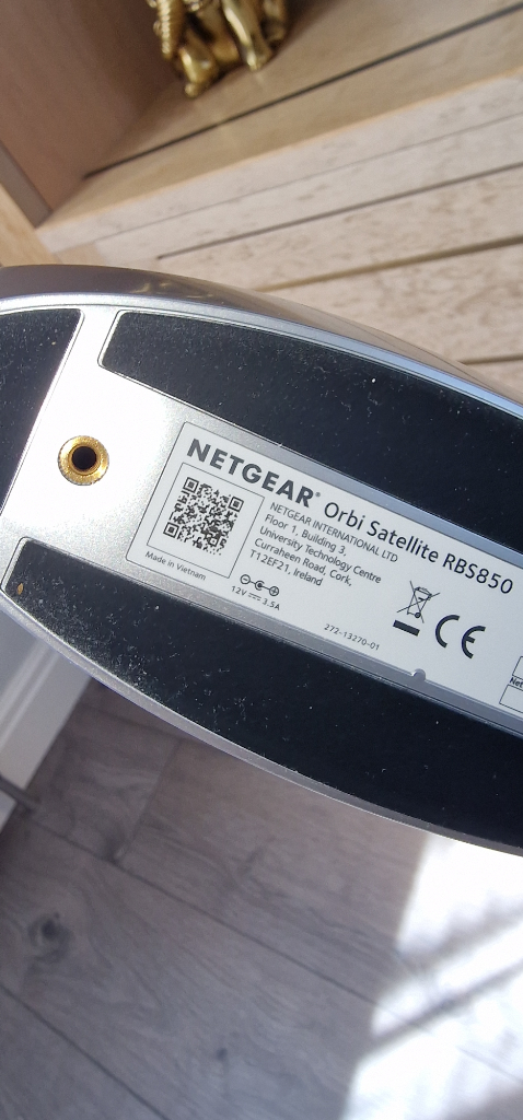 NETGEAR Orbi RBK852 AX6000 Tri-Band Mesh Wi-Fi 6 System (Set of 2)