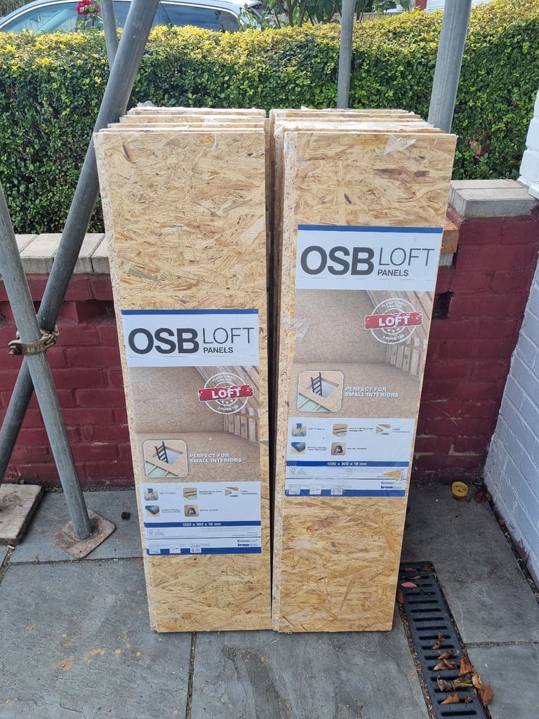 image for OSB Loft Panels Boards - 3 pack (x13) 