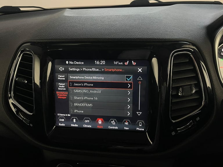 2020 Jeep Compass 1.4T MultiAirII Night Eagle Euro 6 (s/s) 5dr ESTATE Petrol Manual