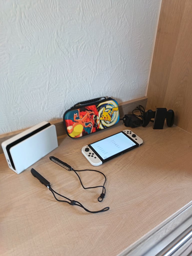 image for Nintendo Switch OLED 64GB + Case
