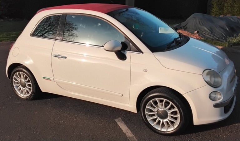 2009 Fiat 500 1.2 Lounge 2dr [Start Stop] CONVERTIBLE Petrol Manual