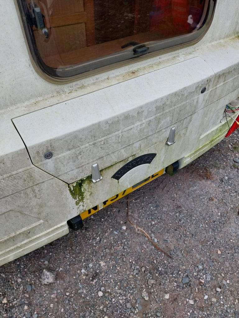 image for Vanroyce caravan rear locker door 
