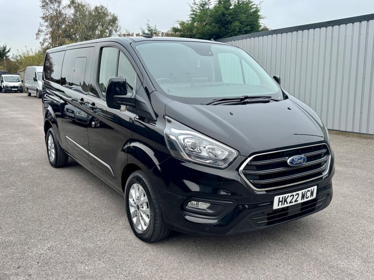 2022 Ford Transit Custom 2.0 EcoBlue 130ps Low Roof D/Cab Limited Van PANEL VAN DIESEL Manual