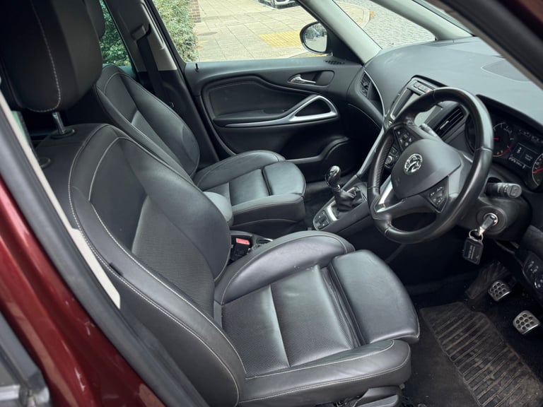2018 VAUXHALL ZAFIRA 1.4 PETROL TURB 7 LEATHER SEATS /SAT/NAV/SRI MODEL/ galaxy/estima/ Sharon 