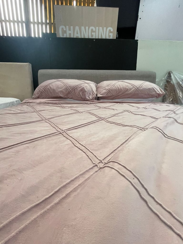King Size Divan Set - Mattress and Headboard Included