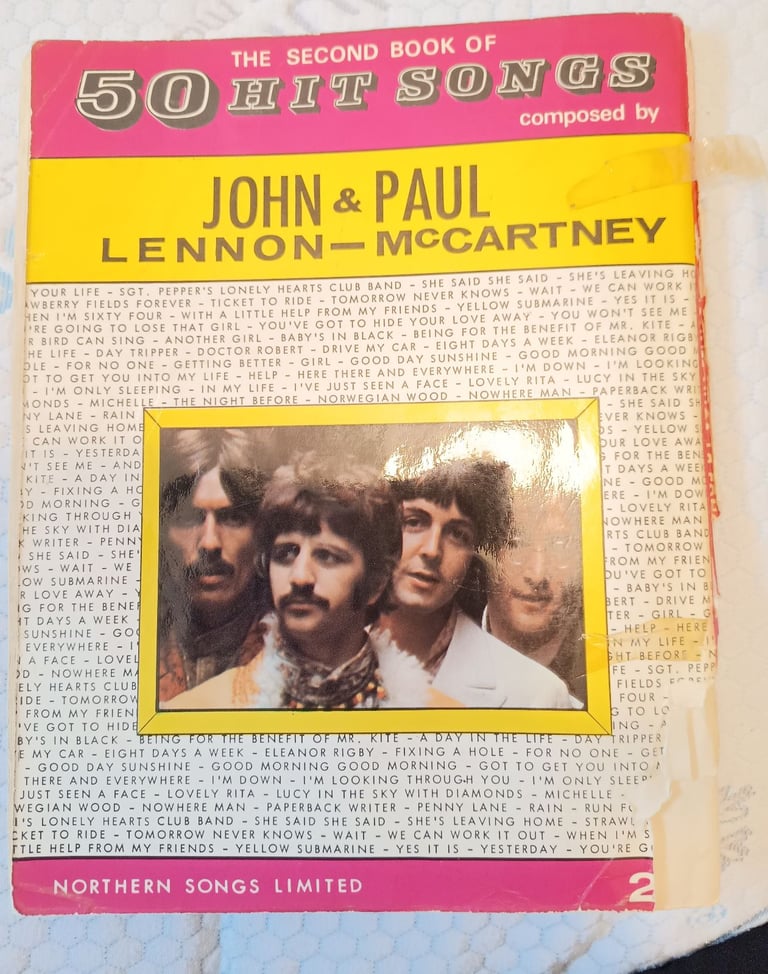 3 x Beatles Songbooks (150 Songs with Lyrics and Tabs)