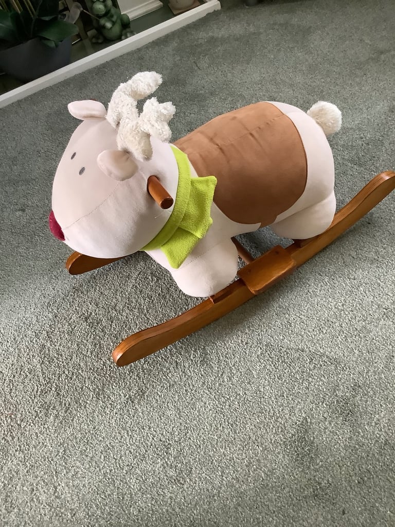 image for Plush reindeer rocket