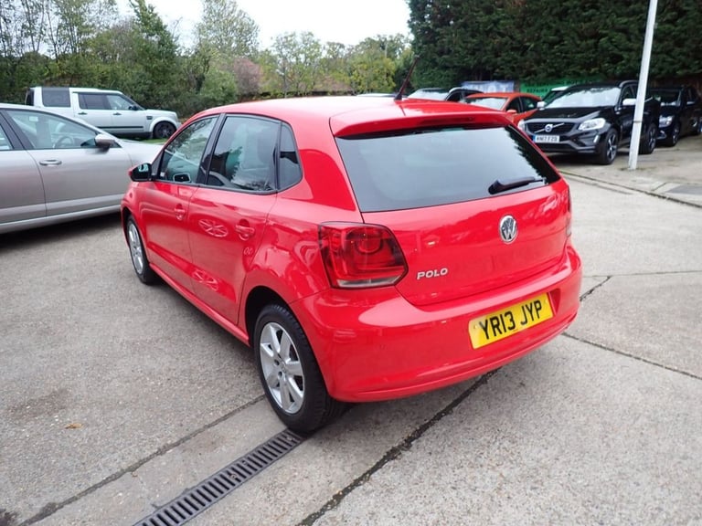 2013 13 VOLKSWAGEN POLO 1.2 MATCH EDITION HATCHBACK 5DR PETROL MANUAL EURO 5 (70