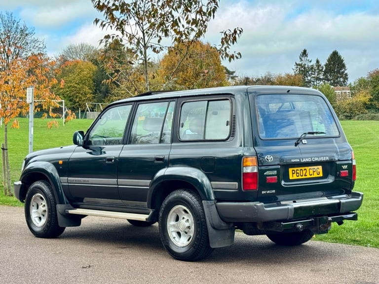 TOYOYA LAND CRUISER AMAZON VX 4.5 24 VALVE PETROL 4X4 1996 [P] GREEN
