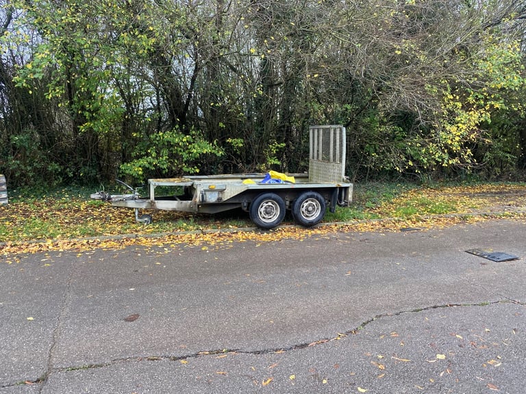 Ifor Williams plant trailer 