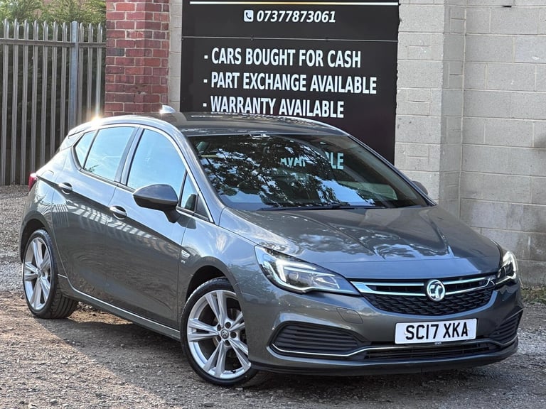 2017 Vauxhall Astra 1.6 CDTi ecoTEC BlueInjection SRi VX Line Nav Euro 6 5dr HATCHBACK Diesel Manual