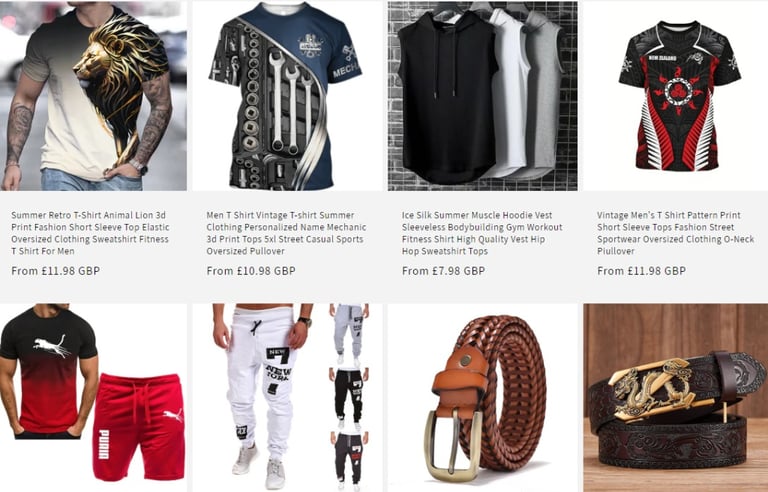 Men's Summer Fashion affordable price
