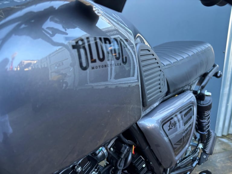 BIKE OF THE WEEK - Bluroc Legend 125cc Scrambler Motorcycle Mutt Bullit 125 