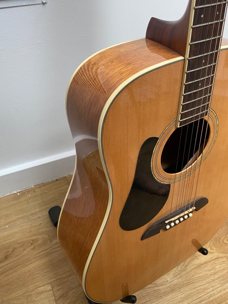 Left-Handed Acoustic Guitar (Alvarez)