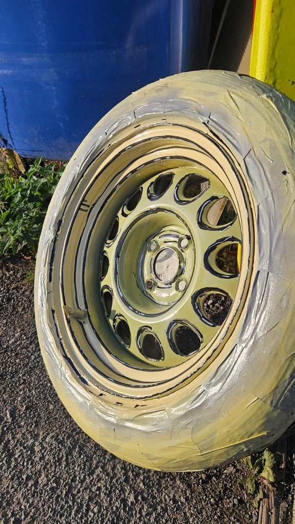 image for Banded steelies 4x100 vw Vauxhall fitment 