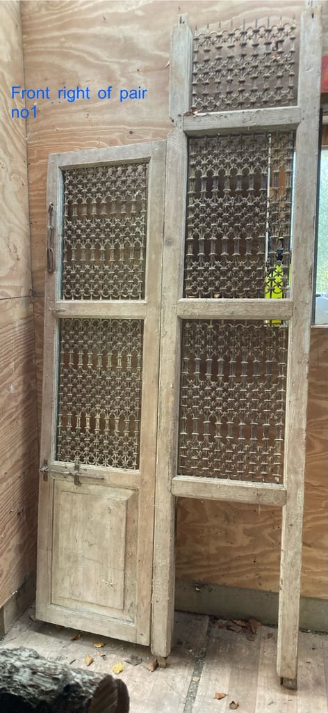 Indonesian jali doors/screens