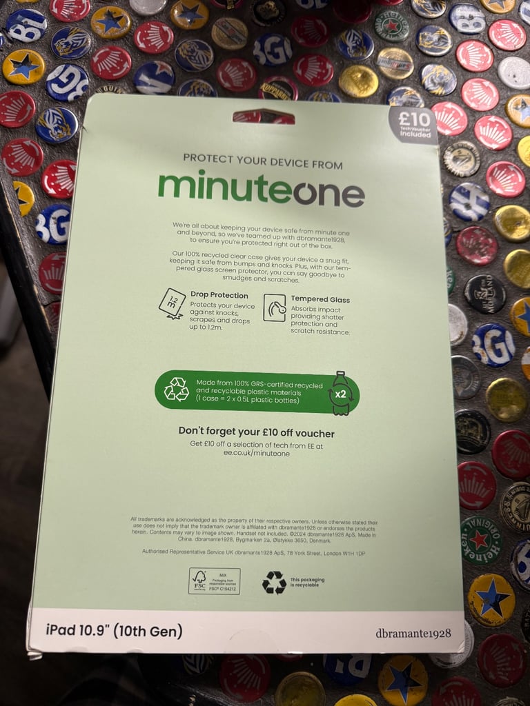 IPAD 10.9 (10th gen) clear protective case