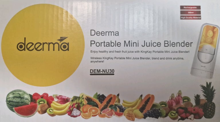 Compact size juice blender