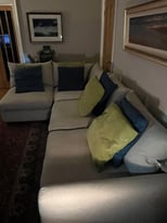 Barker and Stonehouse corner settee and snuggle chair