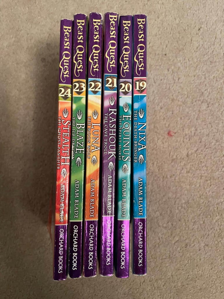 Large Bundle of Beast Quest Books