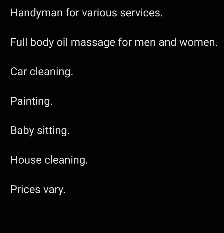 Handy man