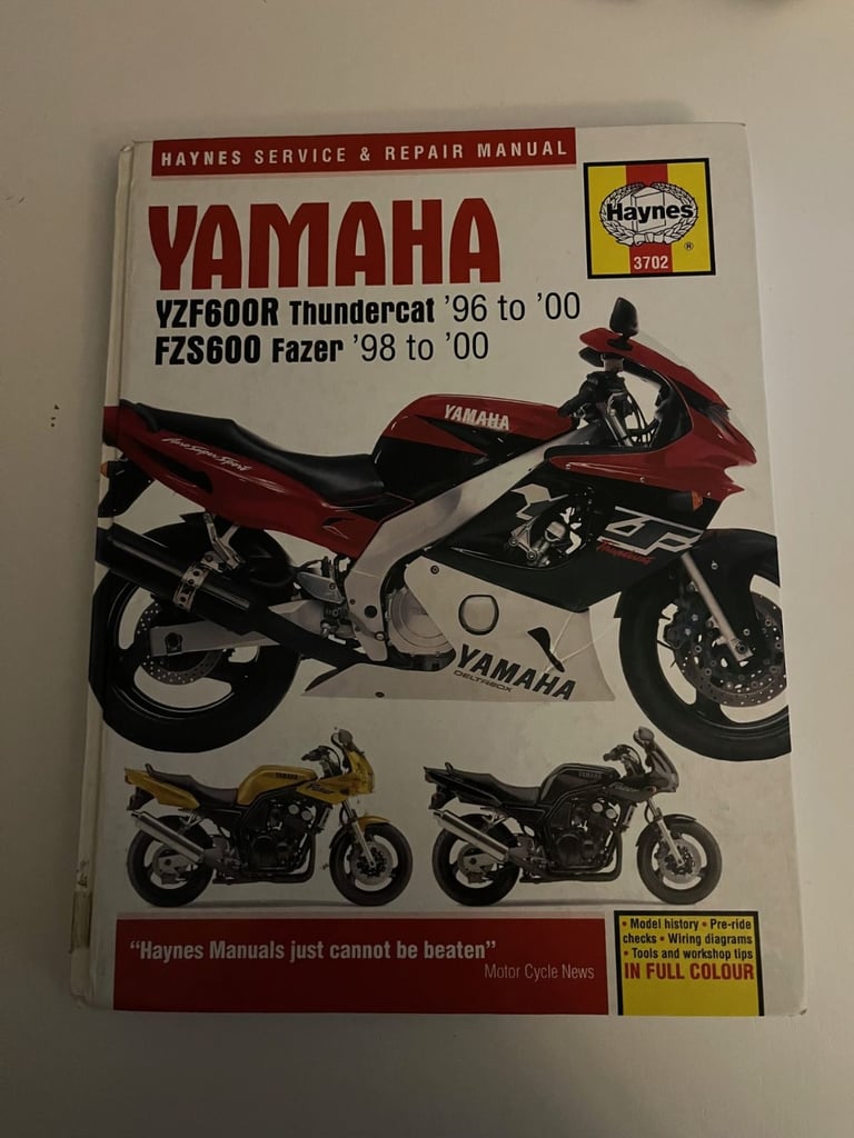 image for Haynes Manual Yamaha Thundercat YZF600R / Fazer FZS600