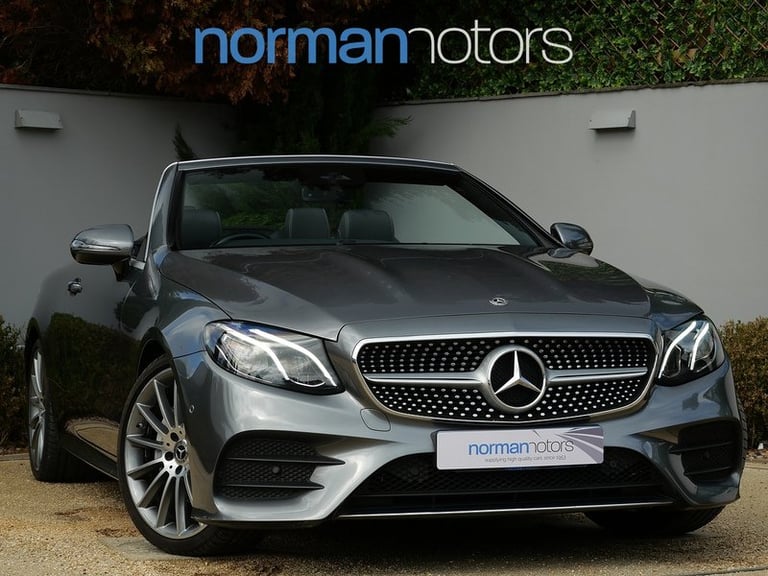 2018 Mercedes-Benz E Class E220d AMG Line Premium 2dr 9G-Tronic CONVERTIBLE DIESEL Automatic