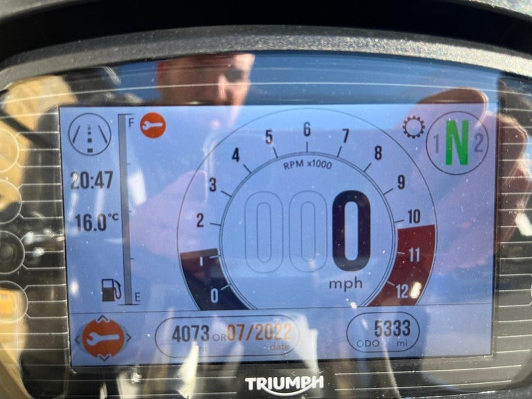 TRIUMPH TIGER 800 XRX- LOW MILEAGE 2018