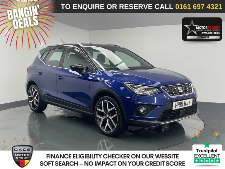 image for 2019 SEAT Arona 1.6 TDI XCELLENCE Lux SUV 5dr Diesel DSG Euro 6 (s/s) (95 ps) HATCHBACK Diesel Au...