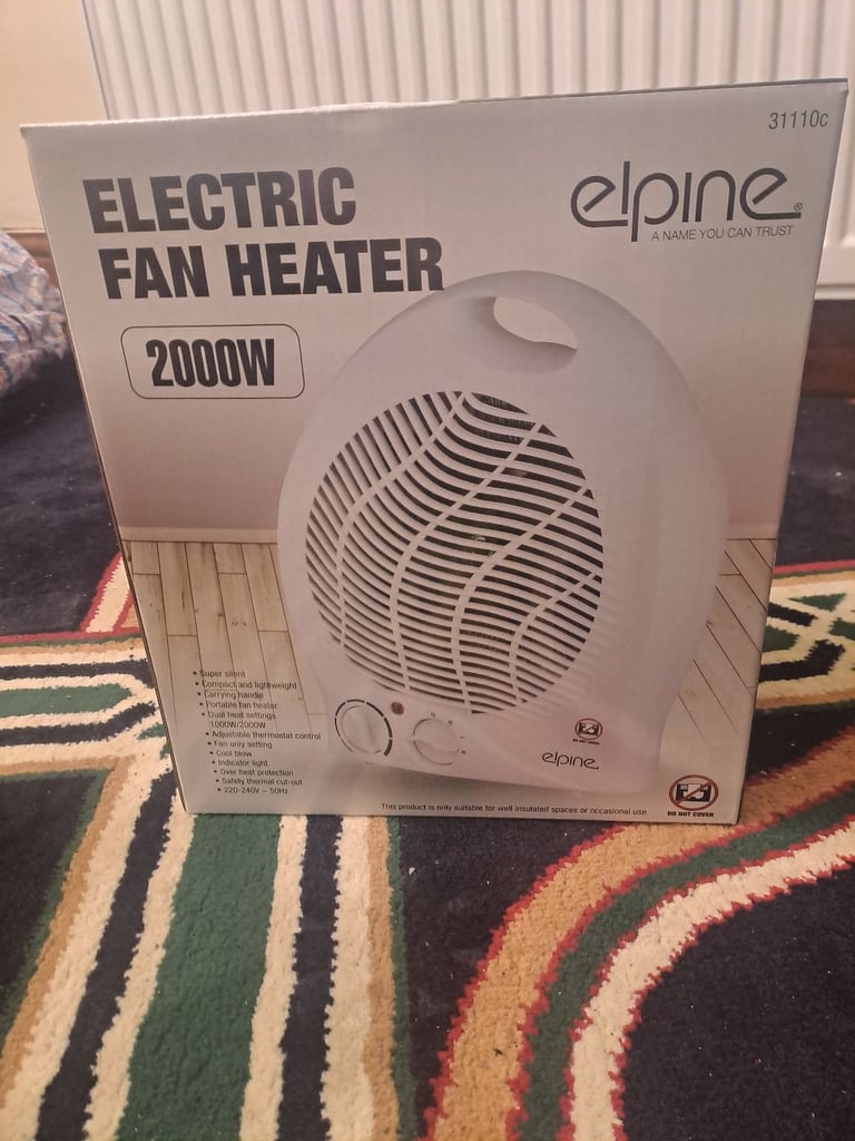 2000W Electric Fan Heater